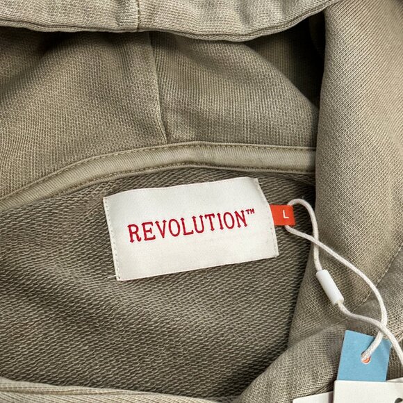 NWT Revolution of 1995 - Men's Mushroom Embroidered Oversized Hoodie Size Large - Picture 8 of 14